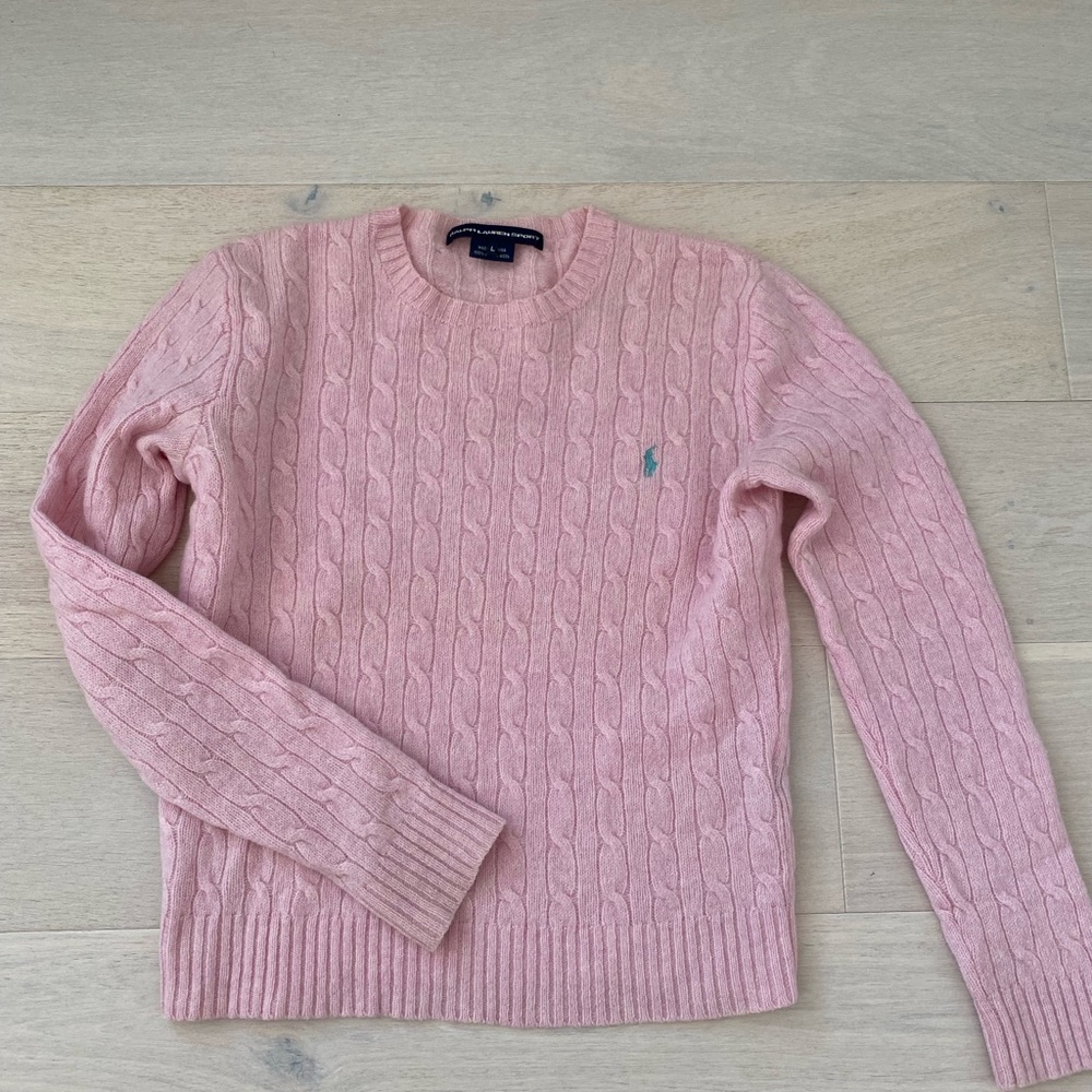 Ralph Lauren Lambs Wool Crewneck Sweater